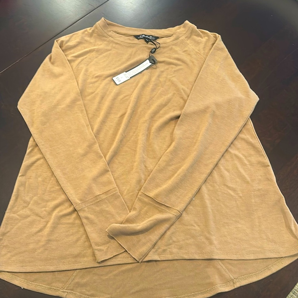 NWT Charlie B long sleeve top size large